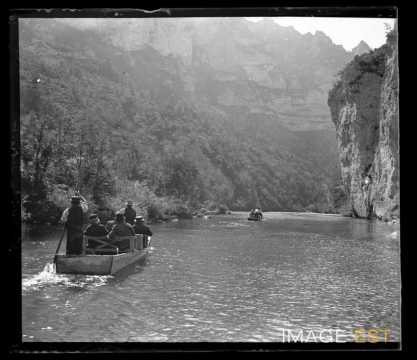 Embarcation dans les Gorges du Tarn (Lozère)
